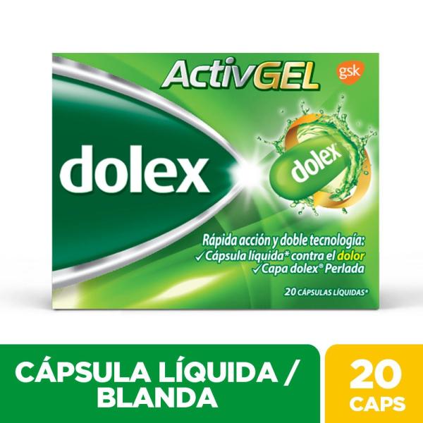 DOLEX ACTIVEGEL 20 CAPSULAS LIQUIDAS