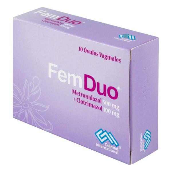 FEMDUO 500MG 10 OVULOS