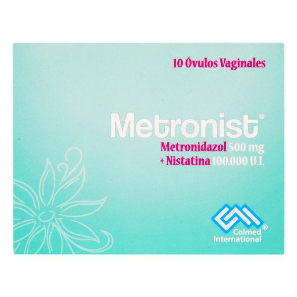 METRONIST METRONIDAZOL+NISTATI 10 OVU