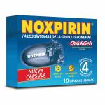 NOXPIRIN QUICK GEL 10 CAPSULAS