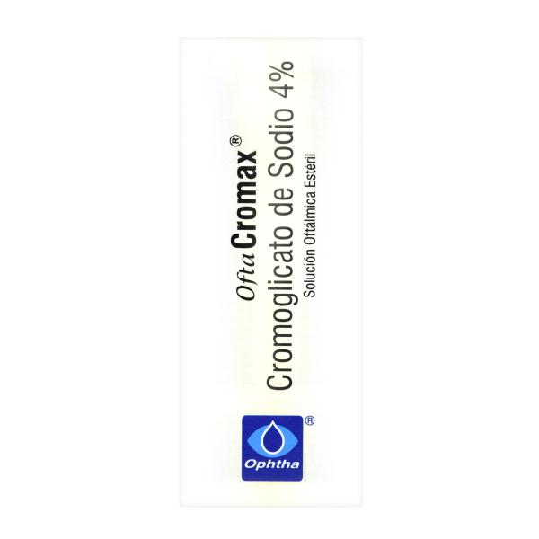OFTACROMAX SOLUCION OFTALMICA 4% 15ML