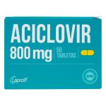 ACICLOVIR 800 MG 50 TABLETAS LP