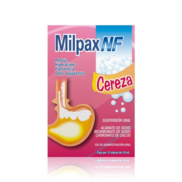 MILPAX NF CEREZA SACHET 10 ML 12 SBS