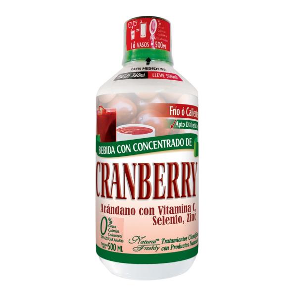 BEBIDA FUNCIONAL CRANBERRY PG.360 LL.500