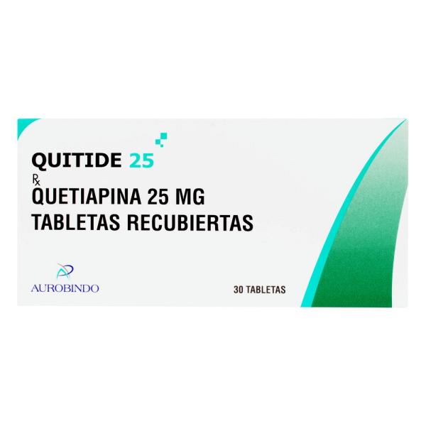 QUITIDE 25 MG 30 TABLETAS (P)16793