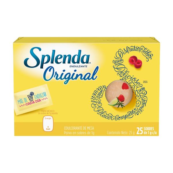 SPLENDA 25 GR 25 SOBRES