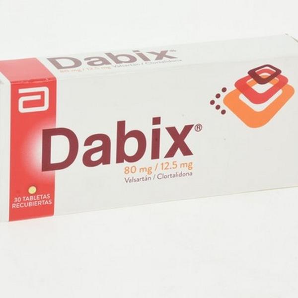 DABIX 80/12.5 MG 30 TABLETAS AG