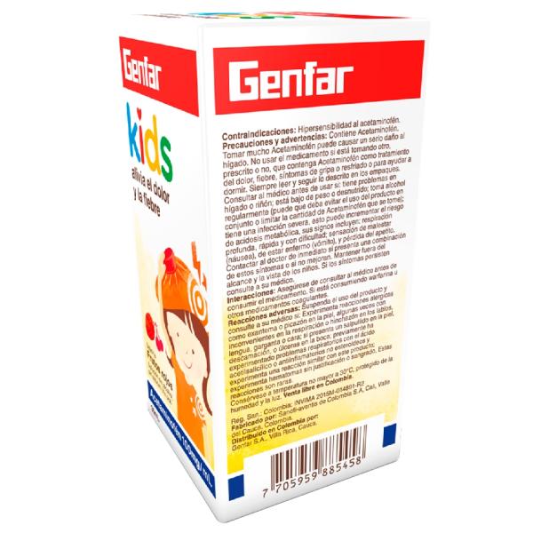 ACETAMINOFEN KIDS 100 MG GOTAS 30 ML GF