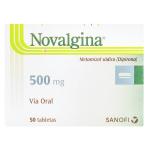 NOVALGINA 500 MG 50 TBS
