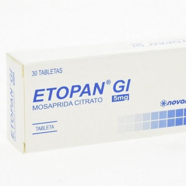 ETOPAN GL 5 MG 30 TABLETAS