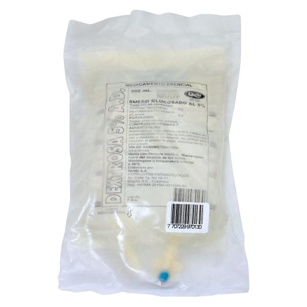 DEXTROSA 5% AD BOLSA 500 ML