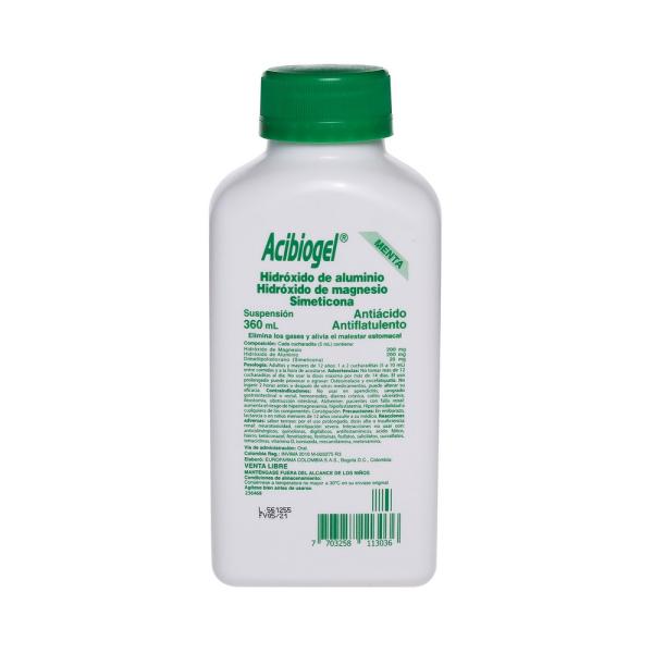 ACIBIOGEL HIDROX.DE ALUMINIO 360ML