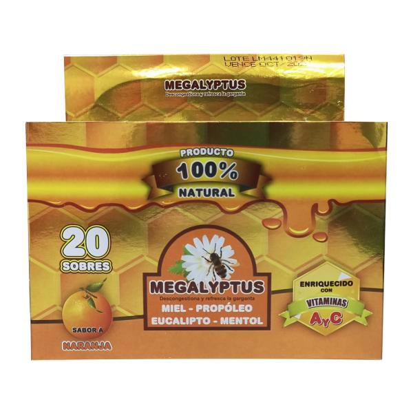 MEGALYPTUS NARANJA 400MG 80 UND