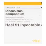 DISCUS SUIS HEEL 51 INYECTABLE 5 AMP