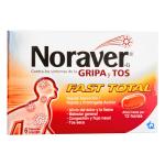 NORAVER GRIPA FAST TOTAL 6 CAPSULAS