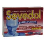 SEVEDOL EXTRA FUERTE 8 TABLETAS