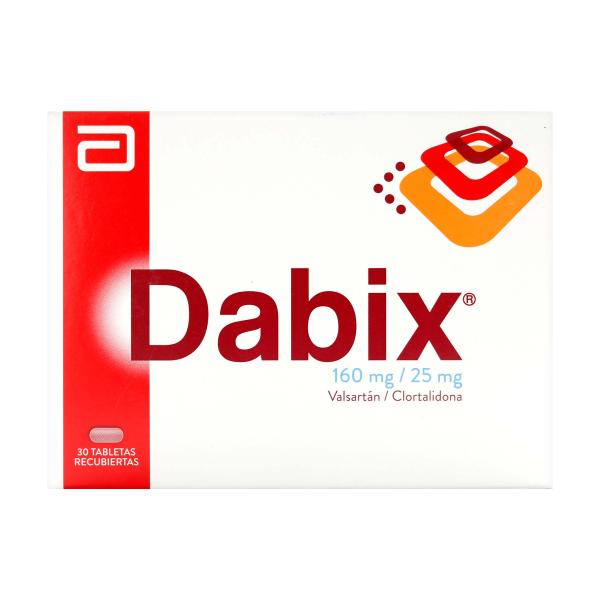 DABIX 160/25MG 30 TABLETAS