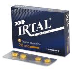TADALAFILO IRTAL 20 MG 4 TABLETAS