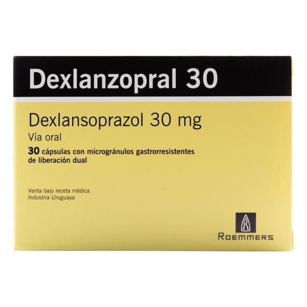 DEXLANZOPRAL 30 MG 30 CAPSULAS(3%+)(PAE)