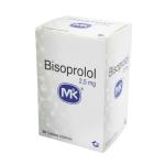 BISOPROLOL 2.5 MG 30 TABLETAS MK(P)10520