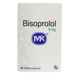 BISOPROLOL 5 MG 30 TABLETAS MK(P)21039