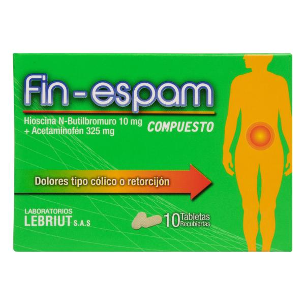 FIN-ESPAM COMPUESTO 10 MG 10 TABLETAS