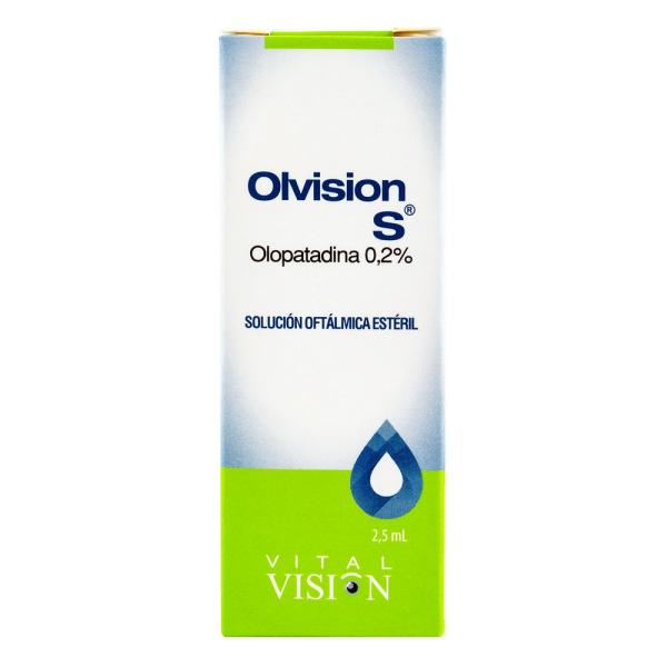 OLVISION S 0.2% OFTALMICO 2.5 ML VT