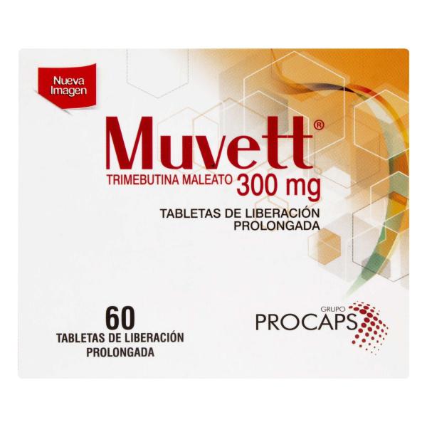 MUVETT 300 MG 60 TABLETAS