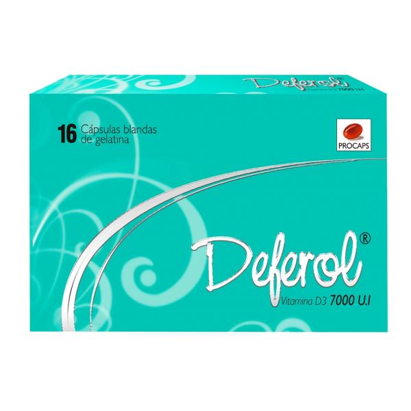DEFEROL 7000 UI 16 CAPSULAS (PAE)