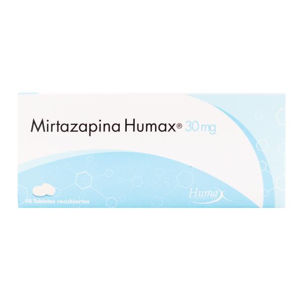 MIRTAZAPINA 30 MG 10 TBS HUMAX