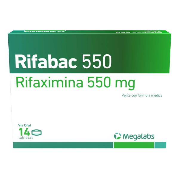 RIFABAC 550 MG 14 TABLETAS