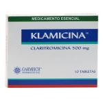 KLAMICINA 500 MG 10 TABLETAS