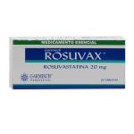 ROSUVAX 20 MG 30 TABLETAS (PAE)