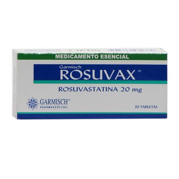ROSUVAX 20 MG 30 TABLETAS (PAE)