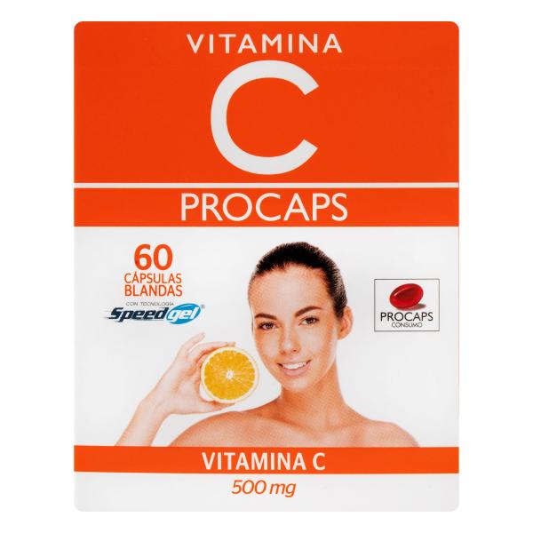 VITAMINA C 500 MG 60 CAPSULAS PC