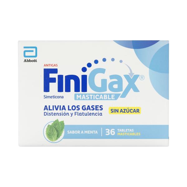 FINIGAX MASTICABLE MENTA 36 TABLETAS