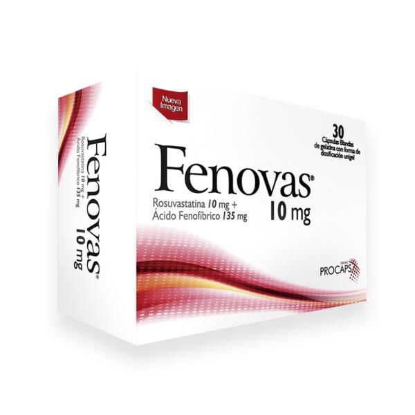 FENOVAS 10MG 30 CAP.BLAN.(3%+)(PAE)