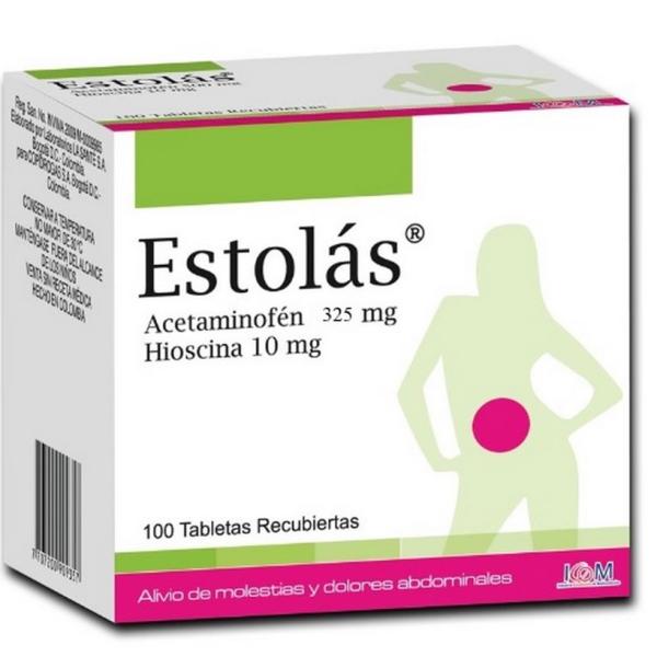 ESTOLAS 325/10 MG 100 TBS ICOM