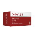 CORBIS BISOPROLOL 2.5 MG 30 TBS(P)10520