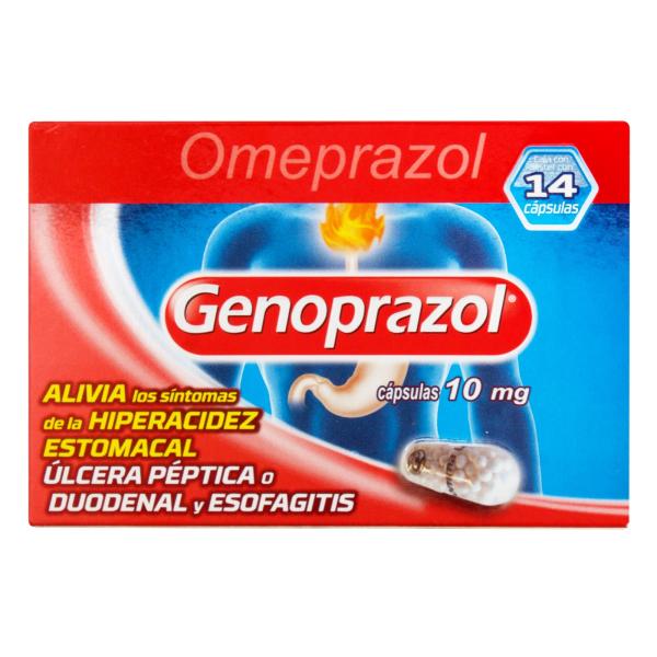 GENOPRAZOL 10 MG 14 CAPSULAS(SF)(P)6782