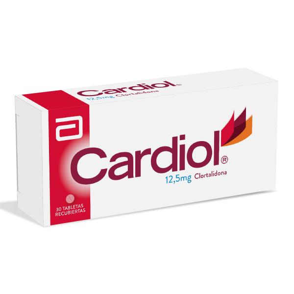 CARDIOL 12.5 MG 30 TABLETAS AG