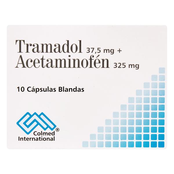 TRAMADOL 37.5 MG+ACETAM.325 MG 10CAPS PC
