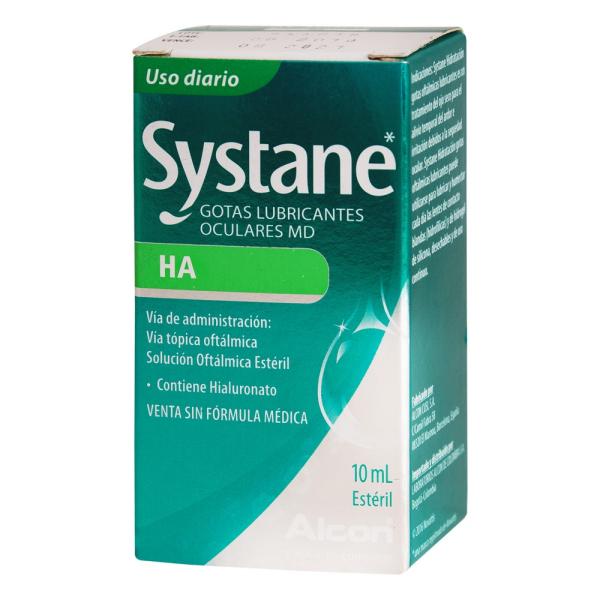 SYSTANE HA GOTAS LUBRICANTES OCUL. 10 ML
