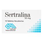 SERTRALINA 50 MG 10 TABLETAS PC