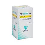 CEFTRIAXONA 1 G 1 AMPOLLAS VT