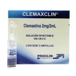 CLEMAXCLIN 2MG/2ML SOL.INY. 5 AMPOLLAS