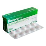 ROSUVAX 40 MG 30 TABLETAS