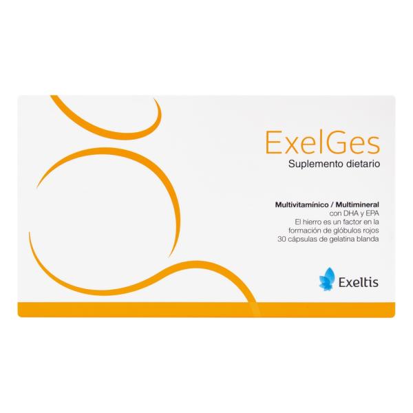 EXELGES SUPLEMENTO MULTIVITAMINICO 30UND