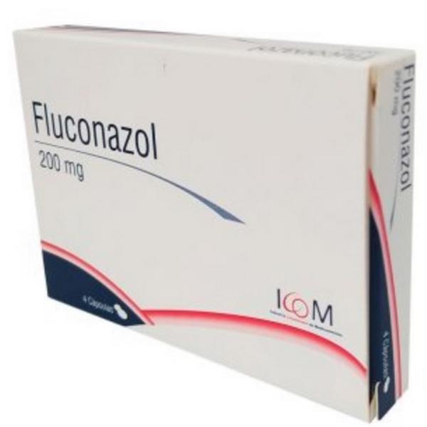 FLUCONAZOL 200 MG 4 CAP ICOM