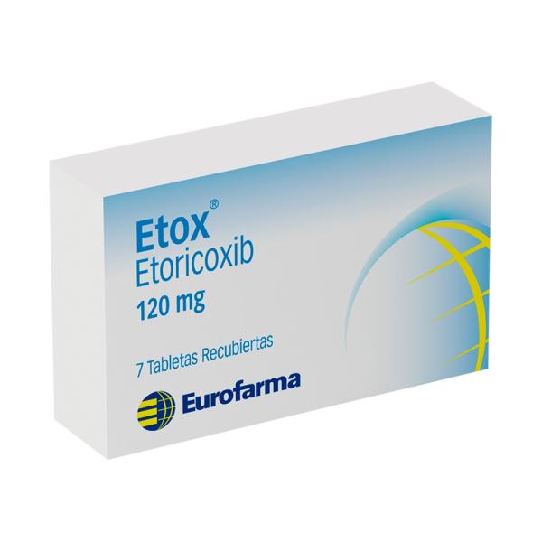 ETOX 120 MG 7 TABLETAS